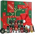 Advent Calendar 2026 BODY & EARTH, Advent Skincare Calendar for Adult Mens Christmas Gift 24 Days of Beauty Countdown Calendar 2026 for Mens 24PCS Beard Care Grooming Xmas Gifts Set for Boyfriend Dad