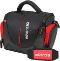 AdventIQ Compact Captura Pro DSLR/SLR Camera Bag-BNP 0297 (Black-Red Clr)  Camera Bag
