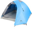 Adventra Blue 3-Person Camping Tent with UV Protection & Waterproof Flysheet (ET1100) Tent - For Camping Tent (Blue)