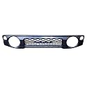 Glossy Grey ABS Plastic Jimny Front Grill Silver Logo (Jimny Grill-A)