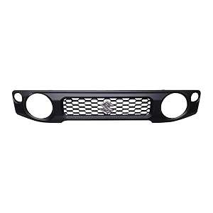 matte black abs plastic suzuki jimny front grill