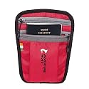 Go-X Visa Travel Neck Pouch/Passport Holder | Go-X Visa Travel Pouch | Stylish Passport Pouch | Premium Passport Holder for International Travel | Available in Red