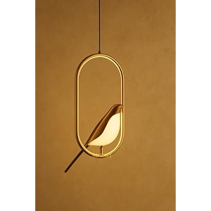 golden bird 3-light modern led hanging light  ceiling pendant lamp for living room bedroom home decoration caf amp bar whitewarm whiteneutral white