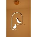 Golden Bird 3-Light Modern LED Hanging Light – Ceiling Pendant Lamp for Living Room, Bedroom, Home Decoration, Café &amp; Bar (White/Warm White/Neutral White)(Bird Hanging-2)