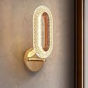 Wall Lights Lamp Shade, Classic-Gold, E27 Bulb Holder