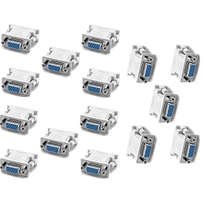 dvi vga adapter dvi-i 245 male to vga hd15 female adapter computer pc host laptop graphics card to hdtv lg hp dell monitor and projector pack of 15