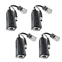 Power Over Ethernet Adapter PoE Splitter Active 48V to 12V Compatible with POE Devices PoE Switches IP Camera IP Phone POE5 (Pack of 4)