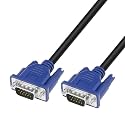 Premium Male to Male VGA Cable 1.5 Meter, Support PC/Monitor/LCD/LED, Plasma, Projector, TFT. VGA to VGA Converter Adapter Cable (1.5 Meters)