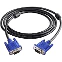 VGA Cable 1.5 Meter Support PC/Monitor/LCD/LED, Plasma, Projector, TFT. VGA to VGA Converter Adapter Cable (Set Of 1)