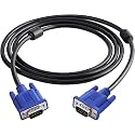 VGA Cable 1.5 Meter Support PC/Monitor/LCD/LED, Plasma, Projector, TFT. VGA to VGA Converter Adapter Cable (Set Of 1)