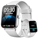 aeac Smart Watch for Men/Women Android &amp; iPhone, Alexa Built-in, 1.8" Touch Screen Fitness Tracker with Answer/Make Calls, Sports Watch 3ATM Waterproof Heart Rate/Sleep/SpO2 Monitor, Pedometer
