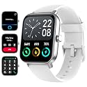 aeac Smart Watches for Women Men Android & iPhone, Alexa Built-in, 1.8" Touch Screen Fitness Tracker with Answer/Make Calls, IP68 Waterproof Heart Rate/Sleep/SpO2 Monitor, Pedometer, 110+ Sport Modes