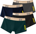 AECDO Solid Checkered Men Brief