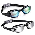 Aegend Swim Goggles for Kids 3-14 Anti-Fog Anti-Leak Goggles for Swimming