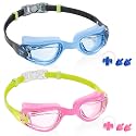 Aegend Swim Goggles for Kids 3-14 Anti-Fog Anti-Leak Goggles for Swimming
