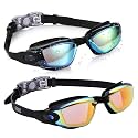 Aegend Swim Goggles for Kids 3-14 Anti-Fog Anti-Leak Goggles for Swimming