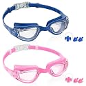 Aegend Swim Goggles for Kids 3-14 Anti-Fog Anti-Leak Goggles for Swimming