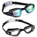 Aegend Swim Goggles for Kids 3-14 Anti-Fog Anti-Leak Goggles for Swimming