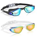 Aegend Swim Goggles for Kids 3-14 Anti-Fog Anti-Leak Goggles for Swimming