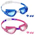 Aegend Swim Goggles for Kids 3-14 Anti-Fog Anti-Leak Goggles for Swimming