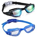Aegend Swim Goggles for Kids 3-14 Anti-Fog Anti-Leak Goggles for Swimming