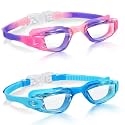 Aegend Swim Goggles for Kids 3-14 Anti-Fog Anti-Leak Goggles for Swimming