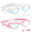 Aegend Swim Goggles for Kids 3-14 Anti-Fog Anti-Leak Goggles for Swimming