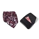 Men's Necktie, Card Holder Set 1926 TW Pink