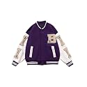 Aelfric Eden Men's Motorcycle Jacket Blackair Moto Varsity Baseball Jacket Women Vintage Coats