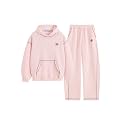 Aelfric Eden Sweatsuits Women 2 Piece Outfit Fall Fleece Tracksuit Matching Oversized Hoodies Baggy Sweatpants Set