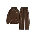 Aelfric Eden Sweatsuits Women 2 Piece Outfit Fall Fleece Tracksuit Matching Oversized Hoodies Baggy Sweatpants Set