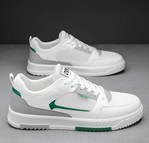 Aeonik Premium White Stylish Casual Sneakers For
