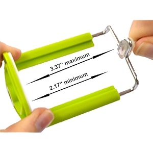 aeoss  camera stand clip bracket holder tripod monopod mount adapter for mobile phone green