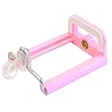 Aeoss ® Camera Stand Clip Bracket Holder Tripod Monopod Mount Adapter for Mobile Phone (Baby Pink)