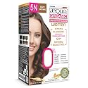 Aequo Organic Cream Hair Color for Women, Hypoallergenic Permanent Hair Color with QH+ Patented Bioactives, 0% PPD &amp; SLS, 5N Light Brown, 170 ml