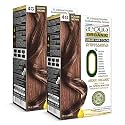 Aequo Organic Creme Hair Colour Salon Pack With QH+ Bioactive For Men and Women| Natural, 100% Grey Coverage, PPD &amp; Ammonia Free Permanent Hair, Beard Color For Men | 4G Golden Brown 120ml | Pack Of 2 | Unisex