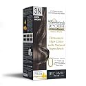 Aequo Organic Creme Hair Colour Salon Pack With QH+ Bioactive for Men and Women | Natural, 100% Grey Coverage, PPD & Ammonia Free Permanent Hair, Beard Colour For Men | 3N Dark Brown 120ml, Pack Of 1 | Unisex