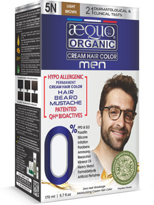 Aequo Organic Permanent Hair Color Men 5N