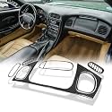 AeroBon Real Carbon Fiber AC Vent Trim for 1997-2004 Corvette C5