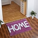 AEROHAVEN™ Glorious Super Soft Microfiber Home Designer Anti Slip Bathmat - BM18 - (40 cm x 60 cm, Wine)