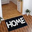AEROHAVEN™ Glorious Super Soft Microfiber Home Designer Anti Slip Bathmat - BM18 - (50 cm x 80 cm, Navy)