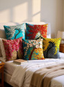 AEROHAVEN Velvet Dupion Silk Cushions Cover
