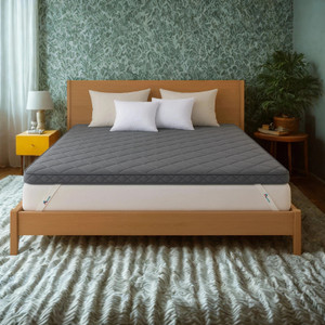 aeronix 2 inch 508 cm double size latex breathable mattress topper