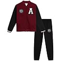 AEROPOSTALE Boys 2 Piece Fleece Bomber Jacket &amp; Sweatpants Set, 8-12