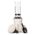 AeroPress Go Plus, Small Portable Coffee Maker Kit, Travel, Camping & Office, All-in-One French Press, Pour-Over & Espresso Style Manual Brewer, 2 Min Brew for Less Bitterness, More Flavor, Cream