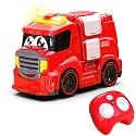 AEROQUEST Remote Control Fire Truck Toy for Toddlers Ages 1-4