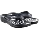 Aerosoft Women39s Black Flip-Flops - 37 EU