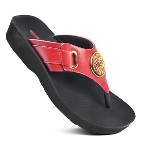 AEROTHOTIC Arch Support Flip Flops for Women