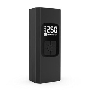 portable tyre inflator for car 150psi electric car air pump fast inflation speed 6000mah super large battery lcd display smart preset modes suitable for motorcycle cycle and e-bikes