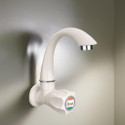 aerowell 1 PVC Tap Kitchen Mixer White